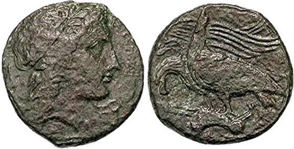 Ancient-Greek-Drachma-Coin--->-Can-Anyone-Identify?
